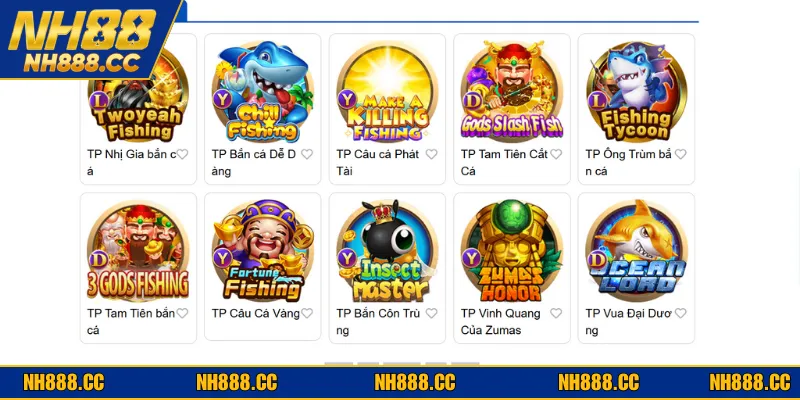 Cung cấp các siêu phẩm bắn cá với đồ họa 3D cực đỉnh
