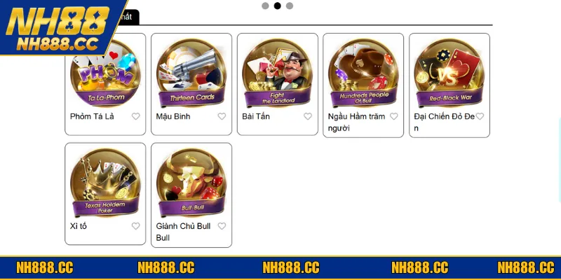 Điểm danh top những siêu phẩm game bài nên tham gia
