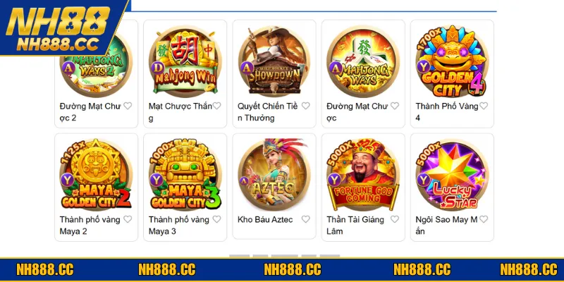 Khám phá những siêu phẩm nổ hũ đang hot tại nhà cái