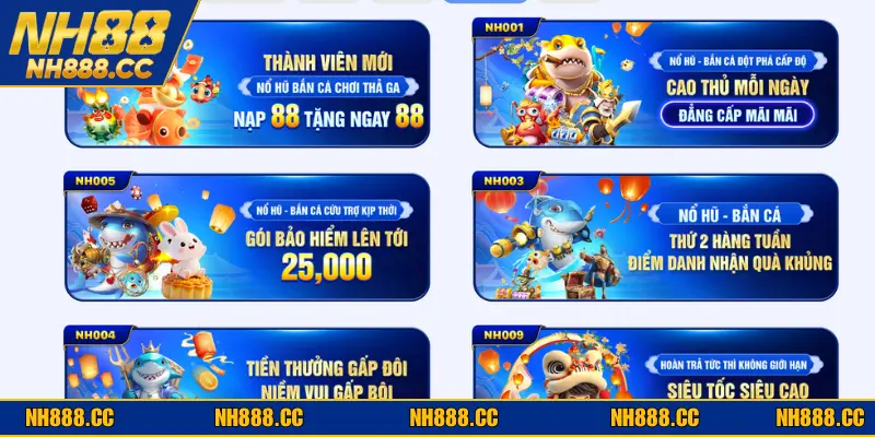 Sức hút của khuyến mãi NH88 cho game thủ