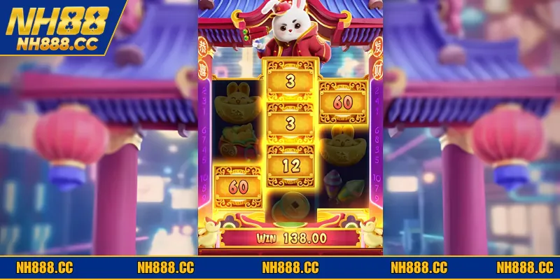 Thỏ may mắn vừa đẹp về hình thức vừa mang hũ siêu to